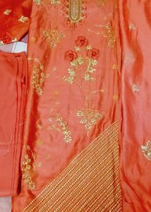 Beautiful Unstitched Cotton Dress Material