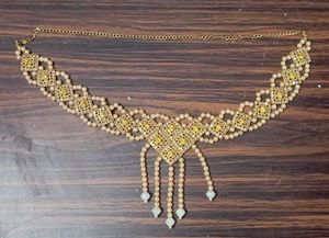Exquisite Pearl & Gold kamarbandh