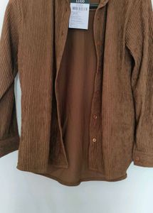 LUGO Crinkled Brown co-ord