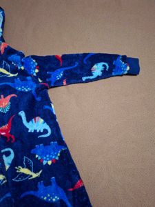 Kids Dinosaur Fleece Pajamas