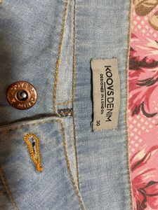 Light Wash Denim Pants