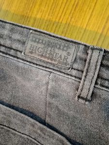 New Baggy Gray Stylish Denim Jeans | High Star