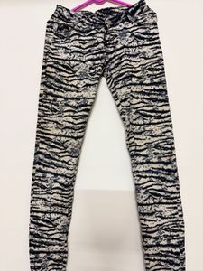 zebra print pant