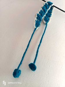 Handmade Crochet Floral Hair Band