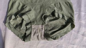 Olive Green High-Waisted Shaping Briefs