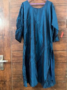 Elegant Teal Embroidered Kurta