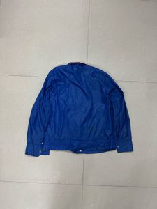 Vintage Blue Bomber Jacket