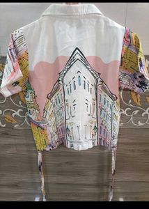 City Print Two-Piece Set