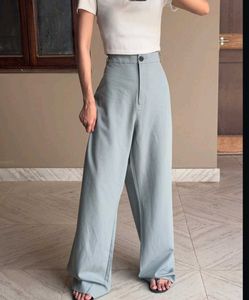 Unisex High Waist Trousers