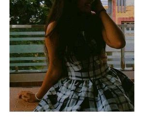 Chic Plaid Sleeveless Fit &amp; Flare Dress