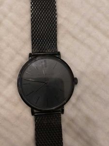 Michael Kors Black Mesh Watch
