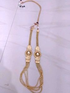 Vintage Gold Beaded Belt