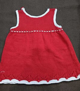 Cute Red Knit Dress🔥
