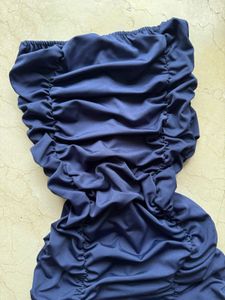 Stylish Ruched Tube Bodycon Dress