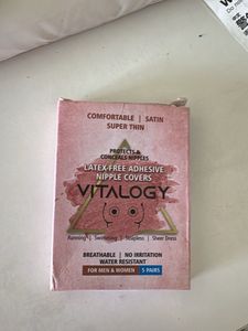 Vitalogy Latex-Free Adhesive Nipple Covers