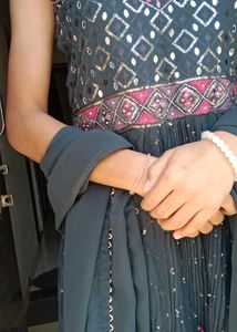Elegant Embroidered Kurta Set