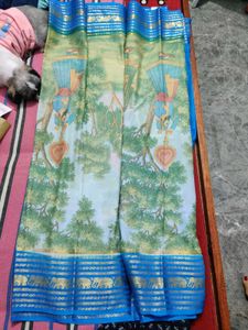 Mysore dasara spcl saree digital print