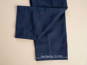 Classic Navy Blue Fit Trousers