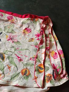 Fila floral short skirt