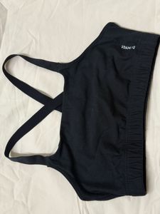 Domyos Black Sports Bra