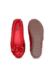 Sparkly Red Sequin Ballerina