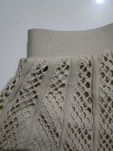 knitted Mini Skirt