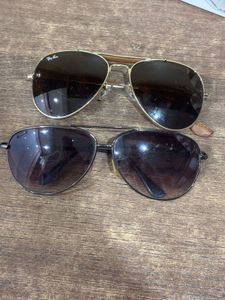 Ray-Ban Aviator Sunglasses - Bundle of 2
