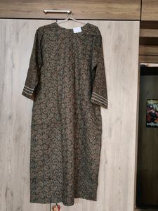 Cotton Kurti With Gota Patti Work