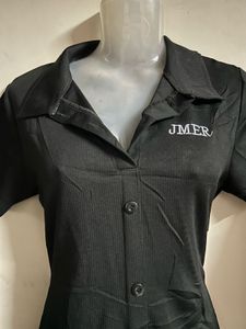 Stylish Black Shirt Dress
