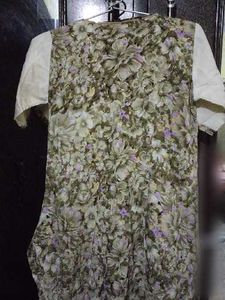 Floral Print Kurta shalwar