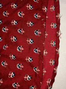 Cute Red Printed Shorts