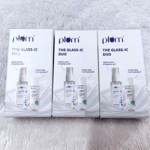 Plum The Glass-ic Duo | Rice Water &amp; 3% Niacinamid