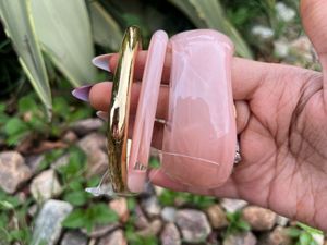 Chic Gold Tone Bangle Bracelet