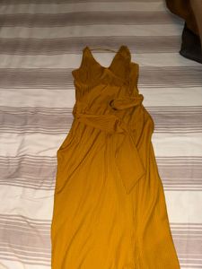 Mustard Yellow Maxi Dress