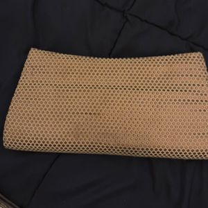 Gold Silk  Clutch
