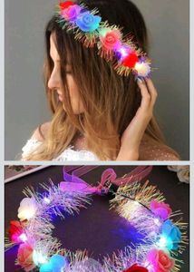 LED Flower Crown Headband