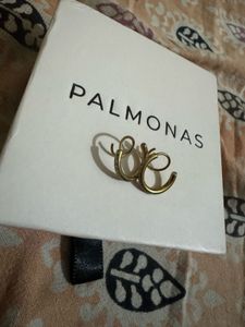 Gold Plated Crystal Hoop Earrings