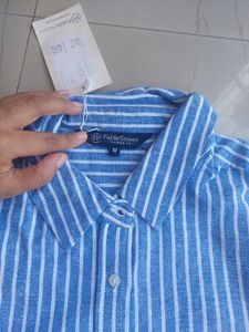 Fablestreet Striped Linen Shirt