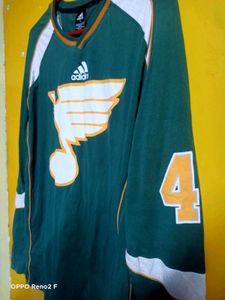Adidas back print tee