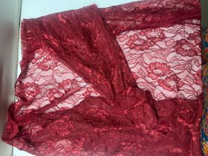 Elegant Lace Saree