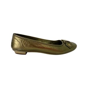 Louis Vuitton Authentic Metallic Bronze Flats 🎗
