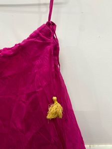 Fuchsia Pink Ethnic Skirt