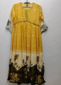 Yellow Kurta Set with Dupatta