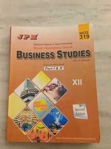 Business Studies Senior Secondary NIOS