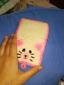 Cute Crochet Cat Wallet