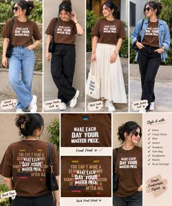 Brown t-shirt with tag