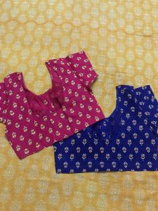 Cotton Printed Blouses - Set of 2