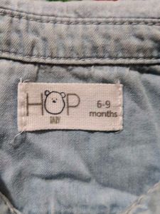 HOP Baby Denim Shirt - Classic Style