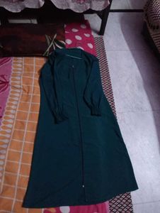 Elegant Dark Green Abaya