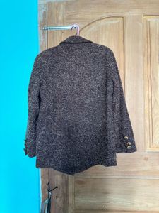 Vintage Wool Blend Overcoat